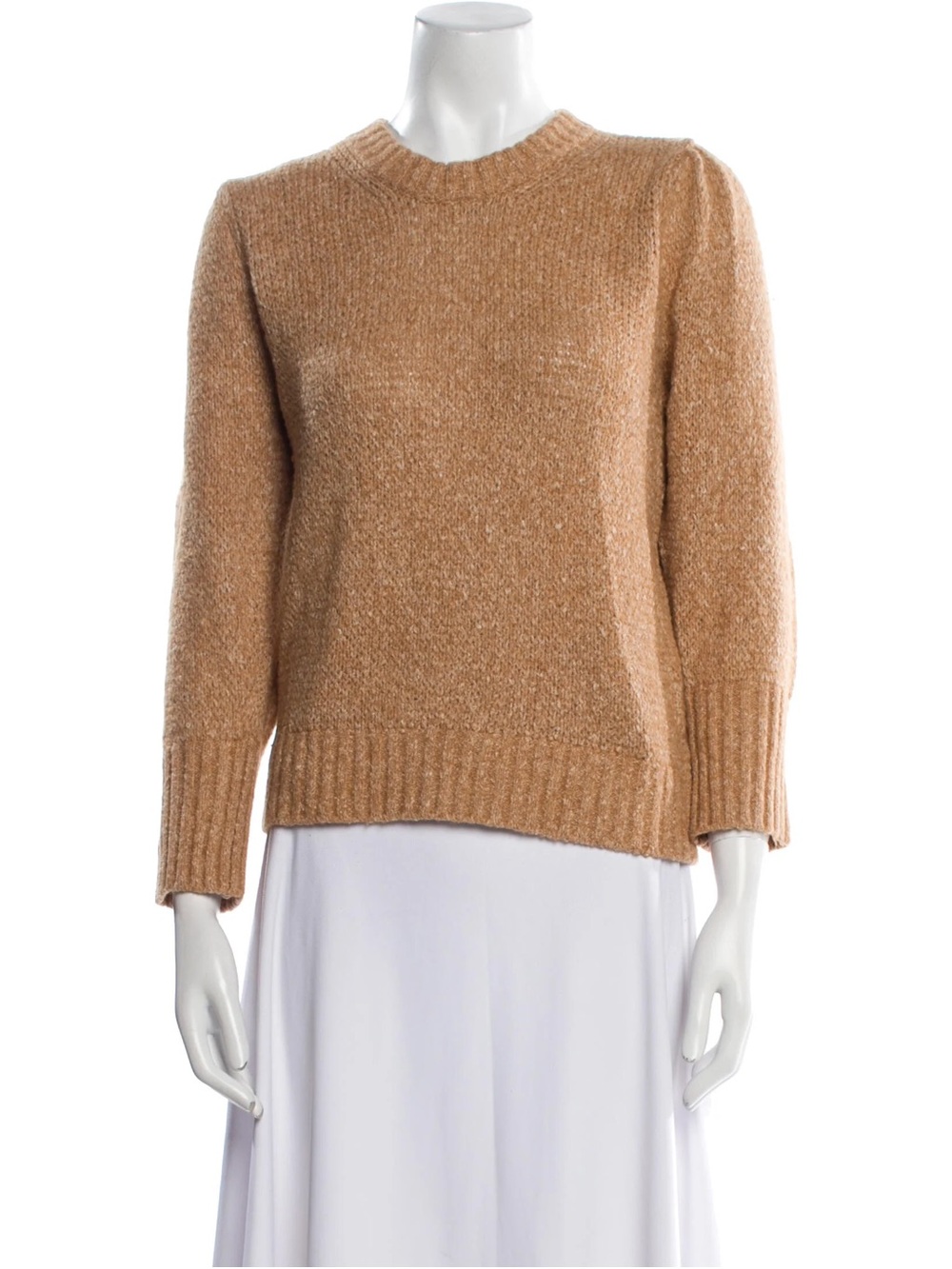 Veronica Beard Holly
Pullover Sweater S tan cashmere merino wool Sweater